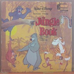 JUNGLE BOOK AND OTHER JUNGLE FAVORITES (1967) - WALT DISNEY - LP PLAK 2.EL