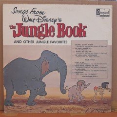 JUNGLE BOOK AND OTHER JUNGLE FAVORITES (1967) - WALT DISNEY - LP PLAK 2.EL