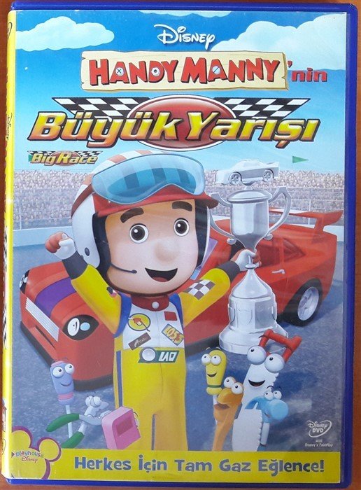HANDY MANNY'NİN BÜYÜK YARIŞI - DISNEY - DVD 2.EL
