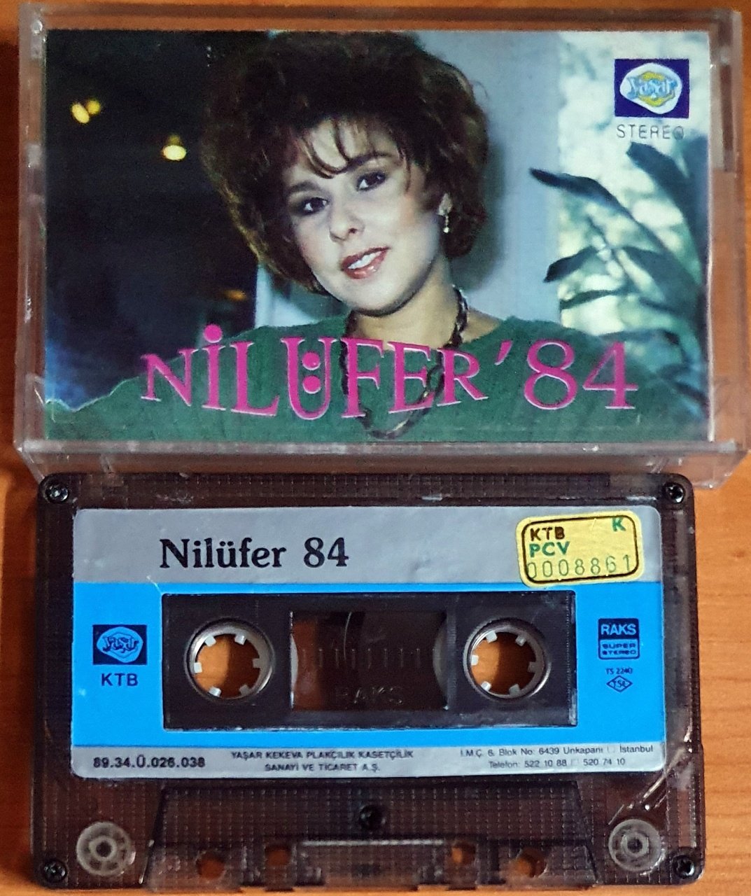NİLÜFER - '84 (1989) - KASET 2.EL