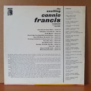 CONNIE FRANCIS - THE EXCITING CONNIE FRANCIS (1962) - LP 2.EL PLAK