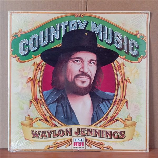 WAYLON JENNINGS – COUNTRY MUSIC (1981) - LP DÖNEM BASKISI SIFIR PLAK