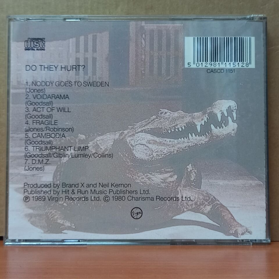 BRAND X - DO THEY HURT? (1989) - CD 2.EL