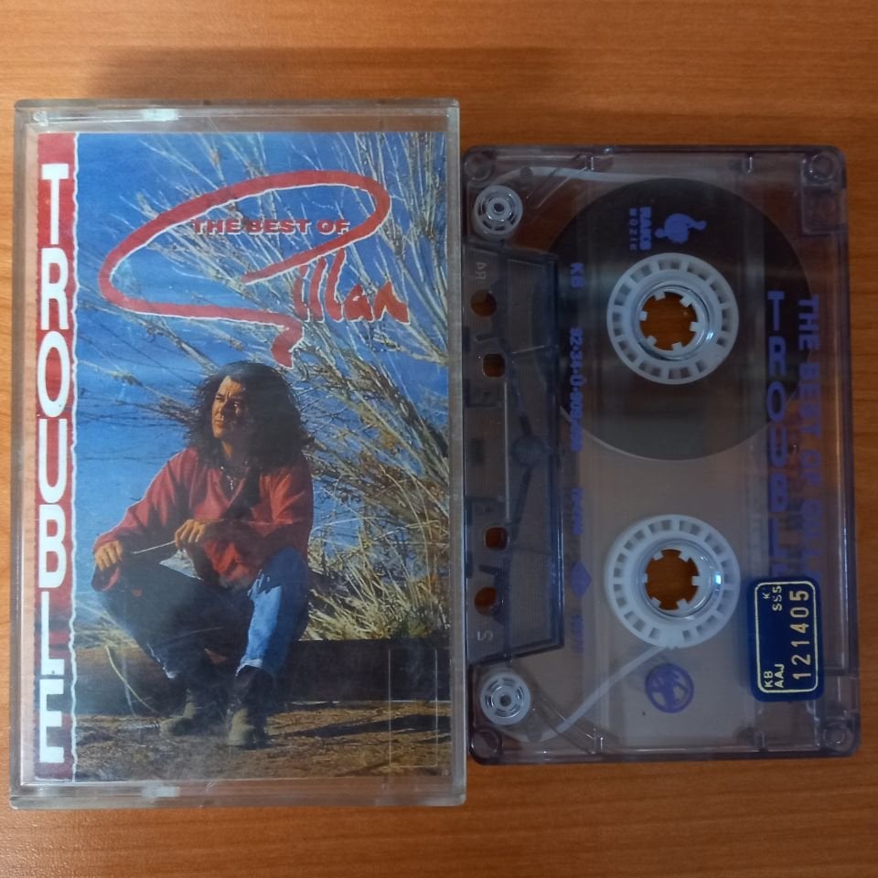 GILLAN - TROUBLE / THE BEST OF GILLAN (1992) - KASET 2.EL