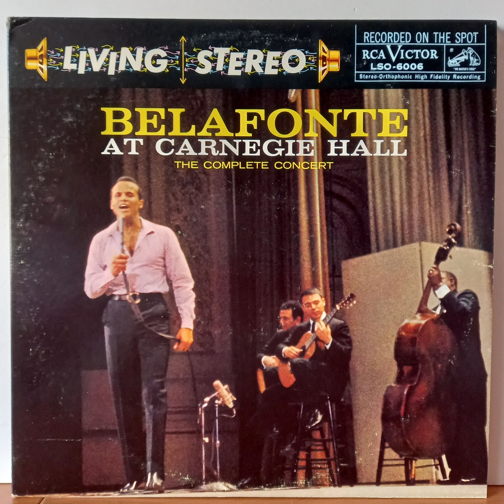BELAFONTE – BELAFONTE AT CARNEGIE HALL: THE COMPLETE CONCERT (1959) - 2LP 2.EL PLAK