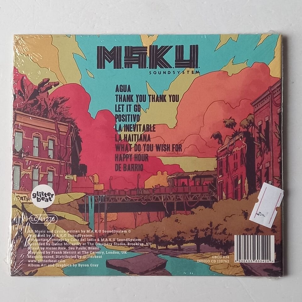 MAKU SOUNDSYSTEM – MEZCLA (2016) CUMBIA - CD AMBALAJINDA SIFIR