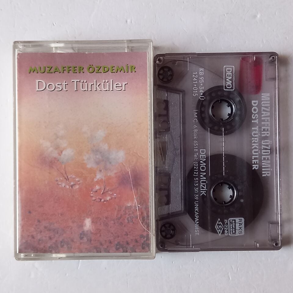 MUZAFFER ÖZDEMİR - DOST TÜRKÜLER (1995) - KASET 2.EL