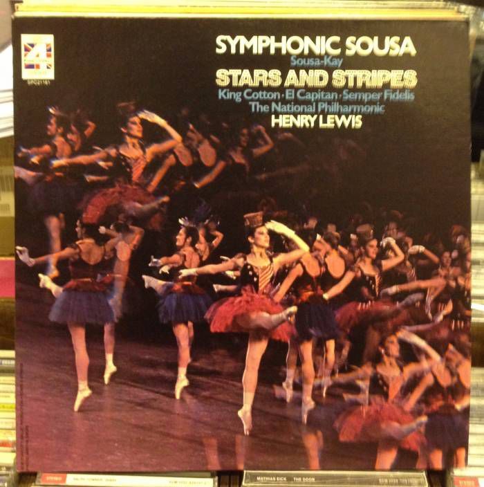 SYMPHONIC SOUSA HENRY LEWIS STARS & STRIPES LP