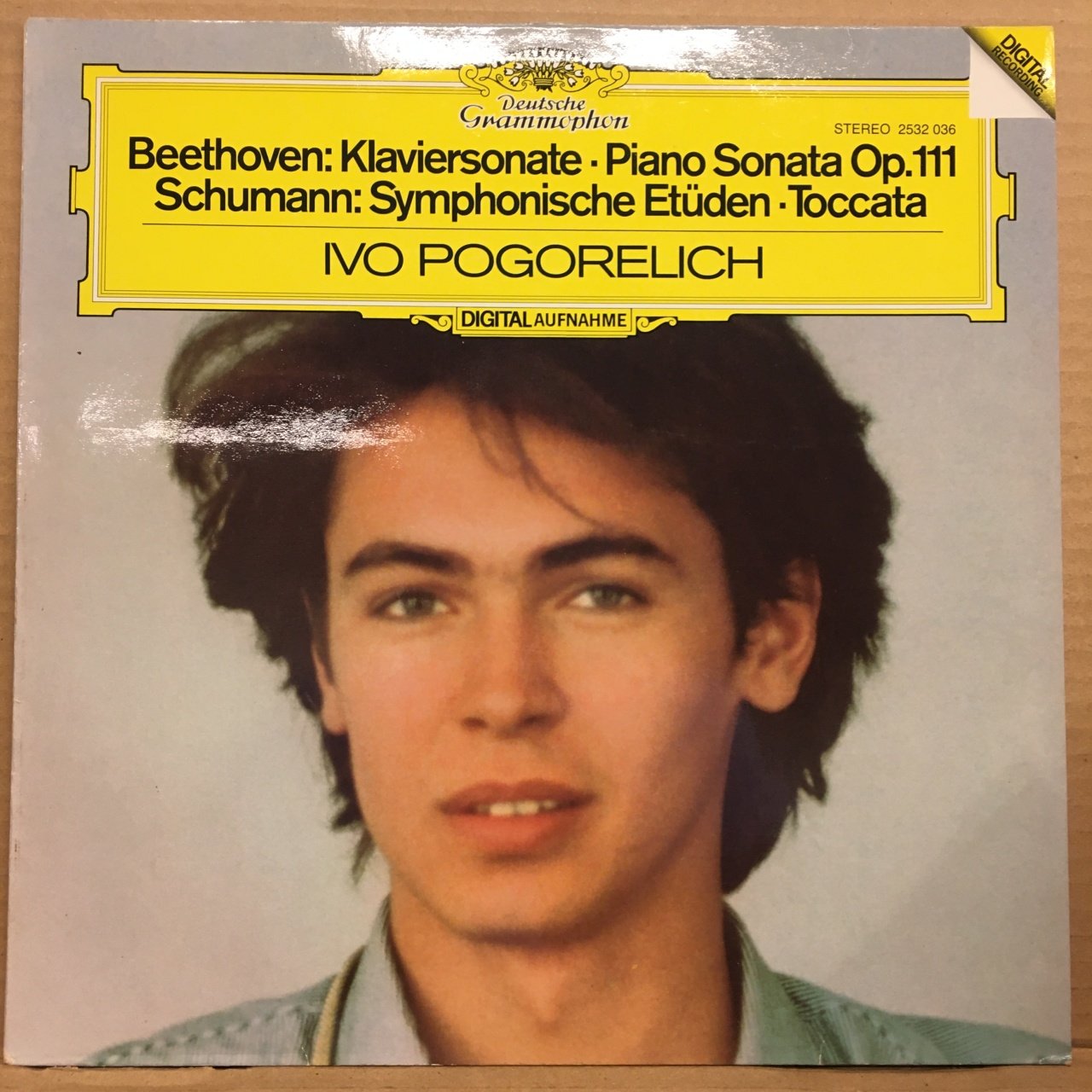 BEETHOVEN PIANO SONATA OP.111 / SCHUMANN SYMPHONIC ETUDES, TOCCATA IVO POGORELICH 1982 2.EL PLAK