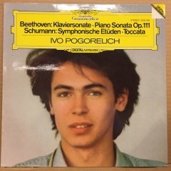 BEETHOVEN PIANO SONATA OP.111 / SCHUMANN SYMPHONIC ETUDES, TOCCATA IVO POGORELICH 1982 2.EL PLAK
