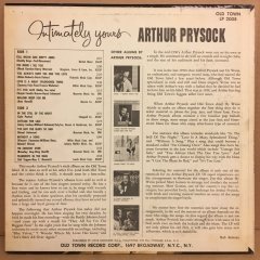 ARTHUR PRYSOCK - INTIMATELY YOURS 2.EL PLAK