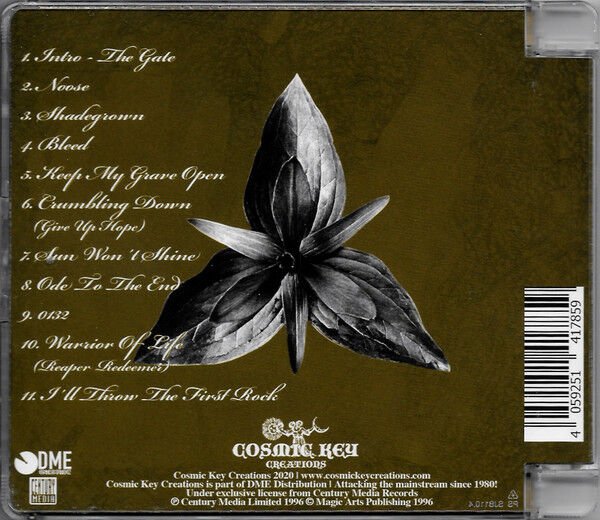 SENTENCED – DOWN (1996) - CD LIMITED EDITION 2020 REISSUE SUPER JEWEL BOX AMBALAJINDA SIFIR