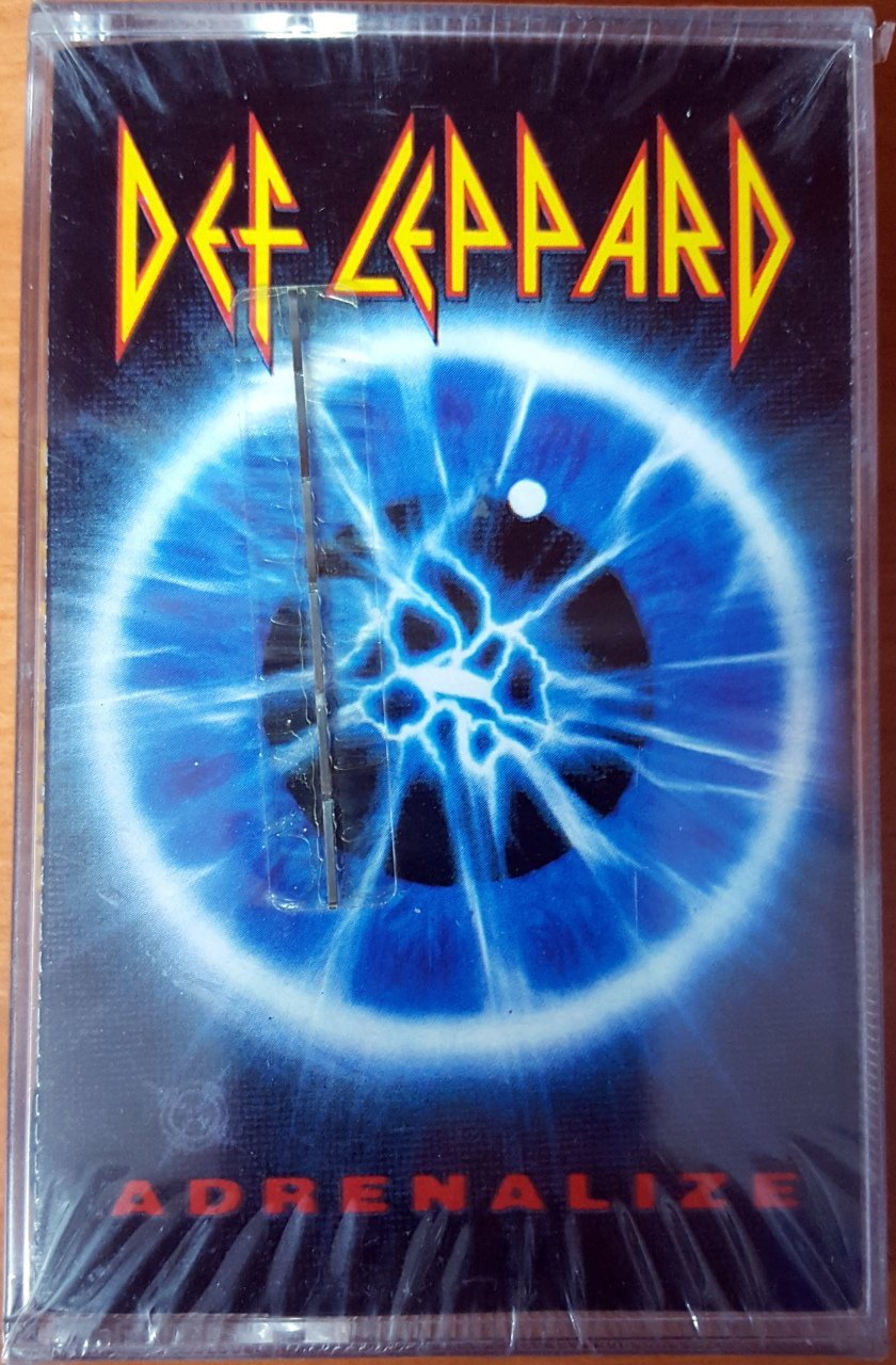 DEF LEPPARD - ADRENALIZE (1992) YONCA CASSETTE MADE IN TURKEY ''NEW''
