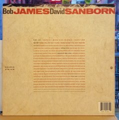 BOB JAMES DAVID SANBORN - DOUBLE VISION (1986) - LP SMOOTH JAZZ 2.EL PLAK