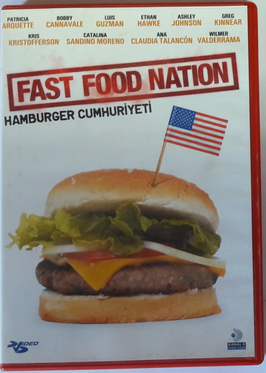 FAST FOOD NATION - HAMBURGER CUMHURİYETİ - PATRIVIA ARQUETTE - ETHAN HAWKE - RICHARD LINKLATER - DVD 2.EL