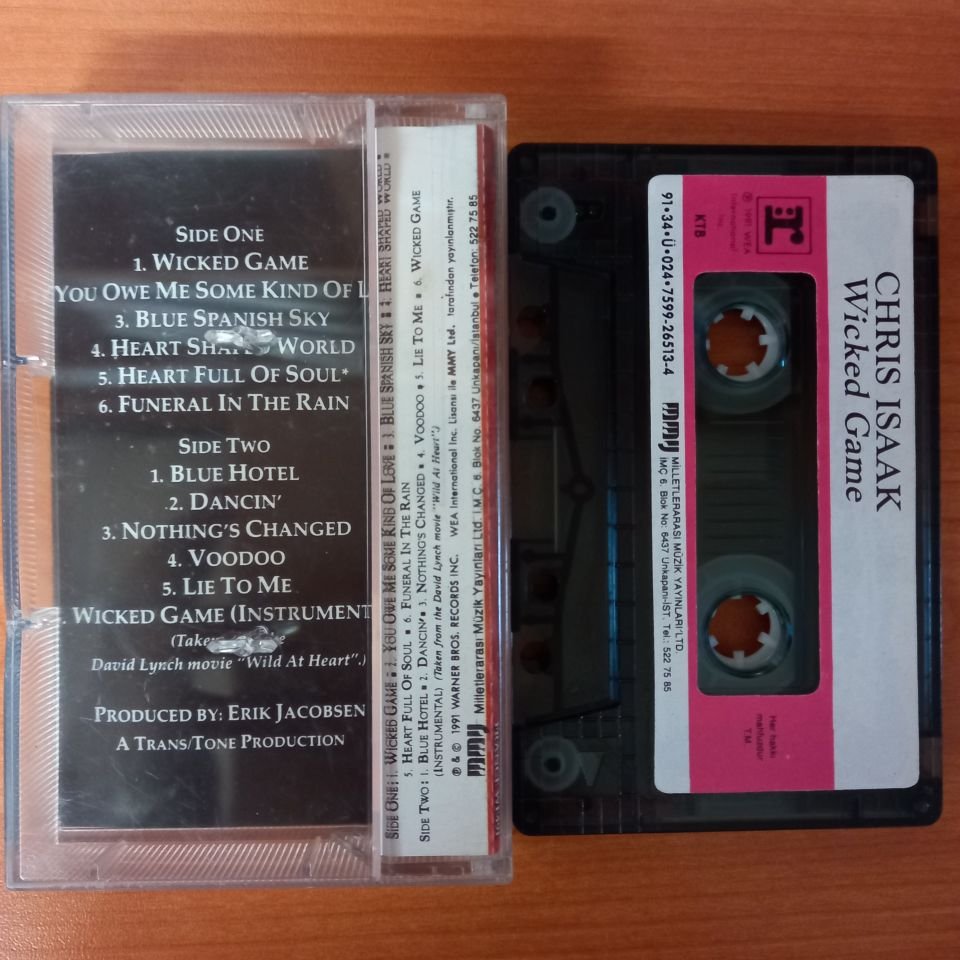 CHRIS ISAAK - WICKED GAME (1991) - KASET 2.EL