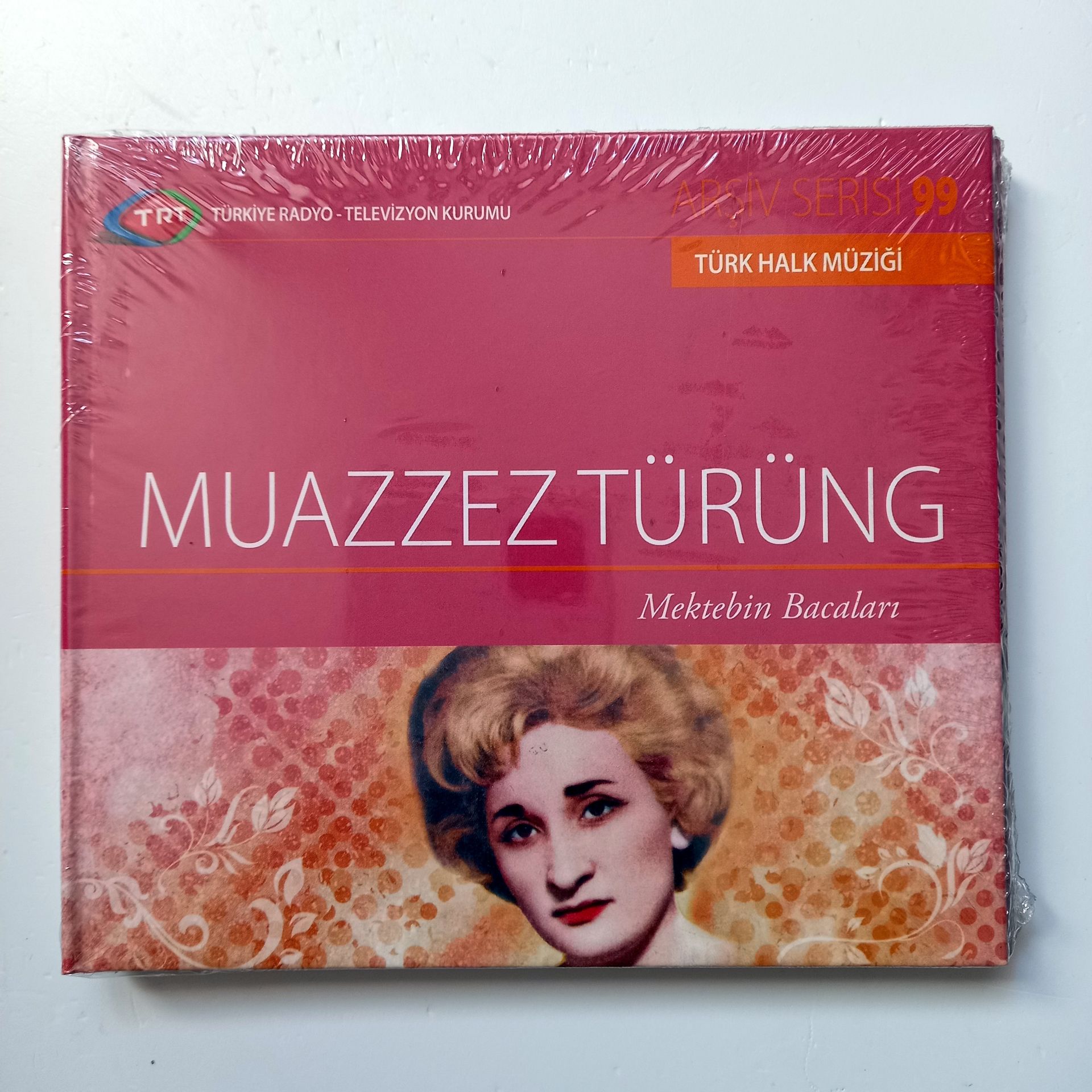 MUAZZEZ TÜRÜNG - MEKTEBİN BACALARI / TÜRK HALK MÜZİĞİ / TRT ARŞİV SERİSİ 99 - CD SIFIR