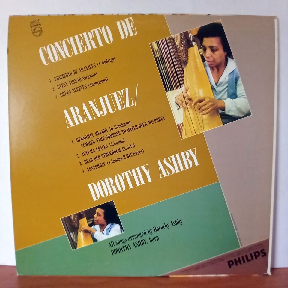 DOROTHY ASHBY (HARP) - CONCIERTO DE ARANJUEZ (1983) - LP 2.EL PLAK