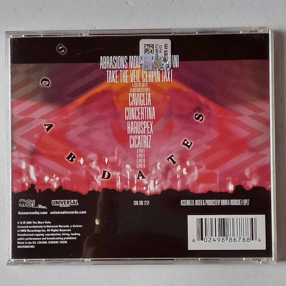 THE MARS VOLTA – SCABDATES (2005) - CD 2.EL