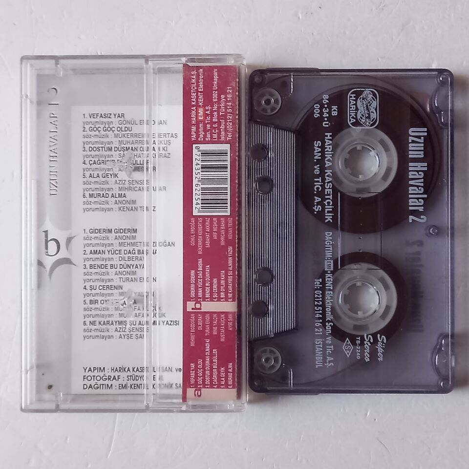 UZUN HAVALAR 2 - DİLBERAY, TURAN ENGİN, MEHMET BOZDOĞAN (1995) - KASET 2.EL