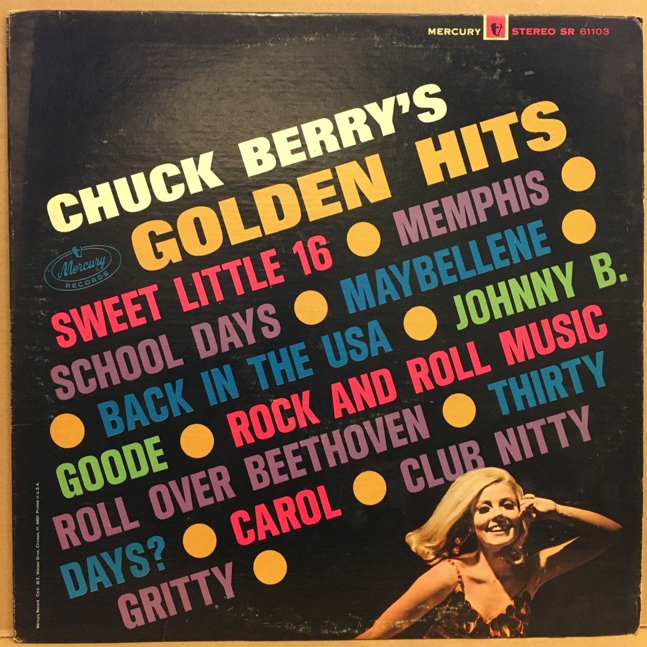 CHUCK BERRY - GOLDEN HITS 2.EL PLAK