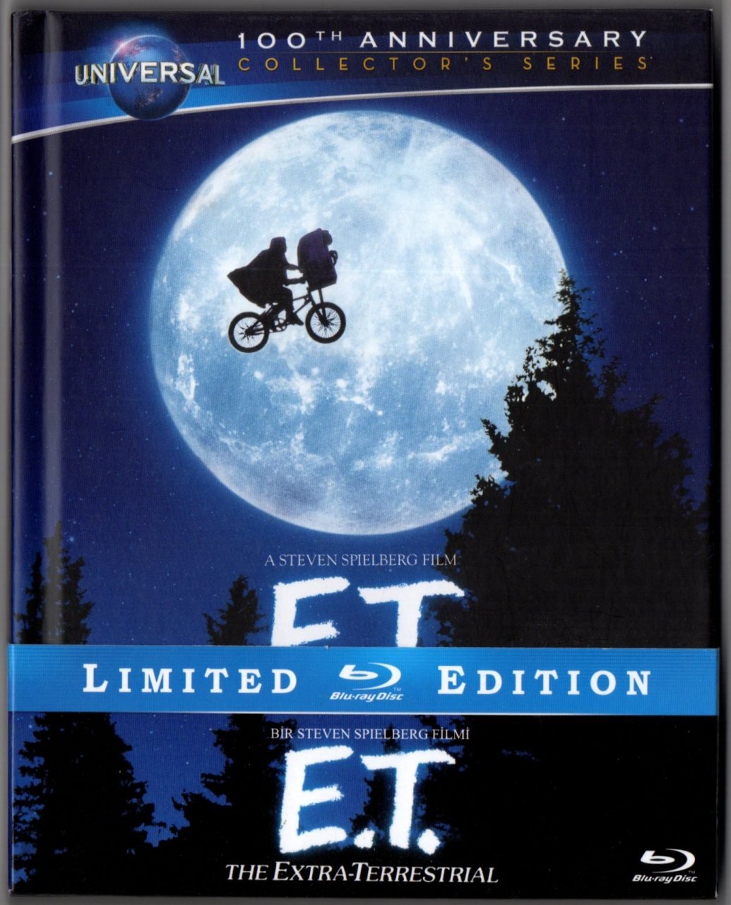 E.T. THE EXTRA-TERRESTRIAL - STEVEN SPIELBERG - BLU-RAY+KİTAPÇIK 2.EL