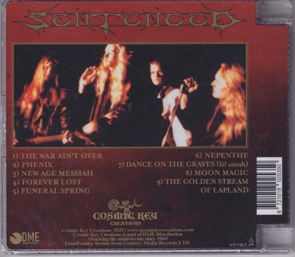 SENTENCED – AMOK (1995) - CD LIMITED EDITION 2025 REISSUE SUPER JEWEL BOX AMBALAJINDA SIFIR