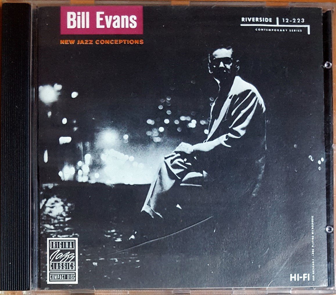 BILL EVANS - NEW JAZZ CONCEPTIONS (1956) 1987 RIVERSIDE CD 2.EL