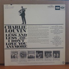 CHARLIE LOUVIN - LESS AND LESS - LP 2.EL PLAK