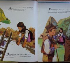 THE STORY AND THE SONGS OF HEIDI - WALT DISNEY - LP PLAK 2.EL (JOHANNA SPYRI)