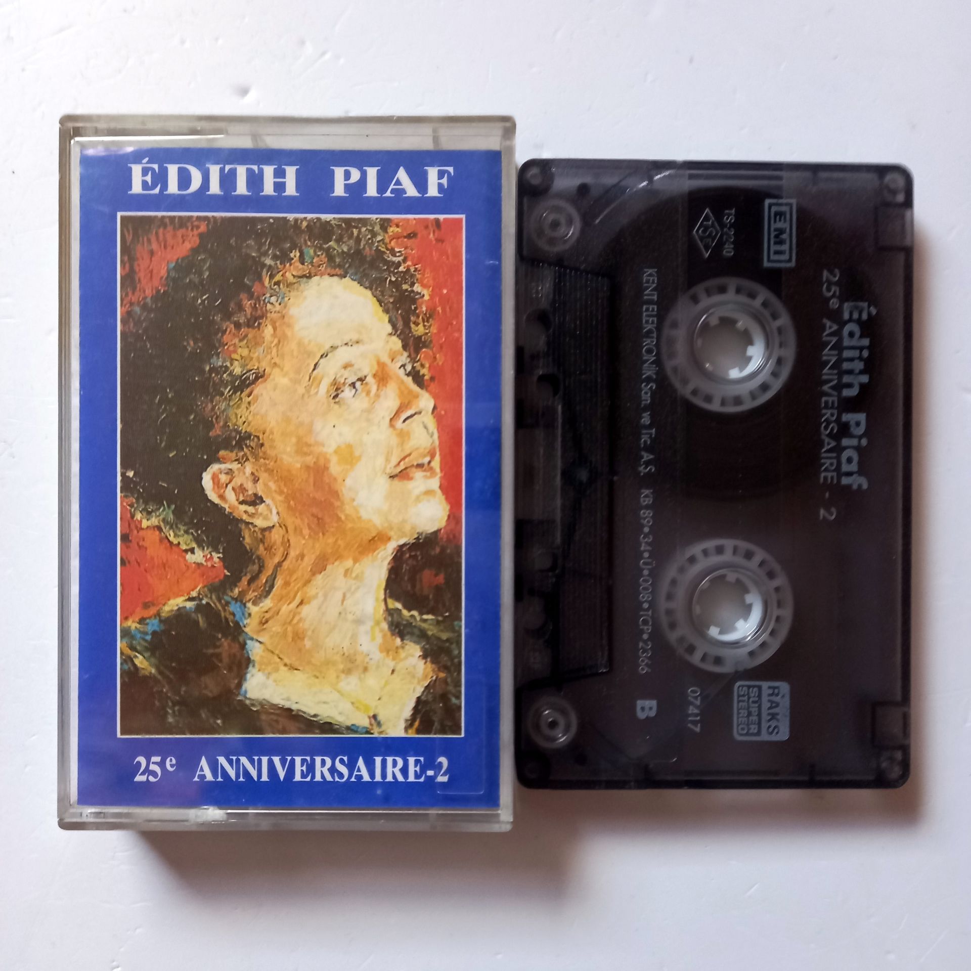 EDITH PIAF - 25e ANIVERSAIRE 2 (1989) - KASET 2.EL