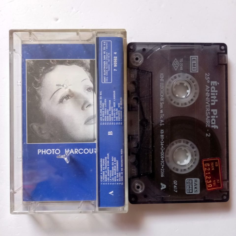 EDITH PIAF - 25e ANIVERSAIRE 2 (1989) - KASET 2.EL