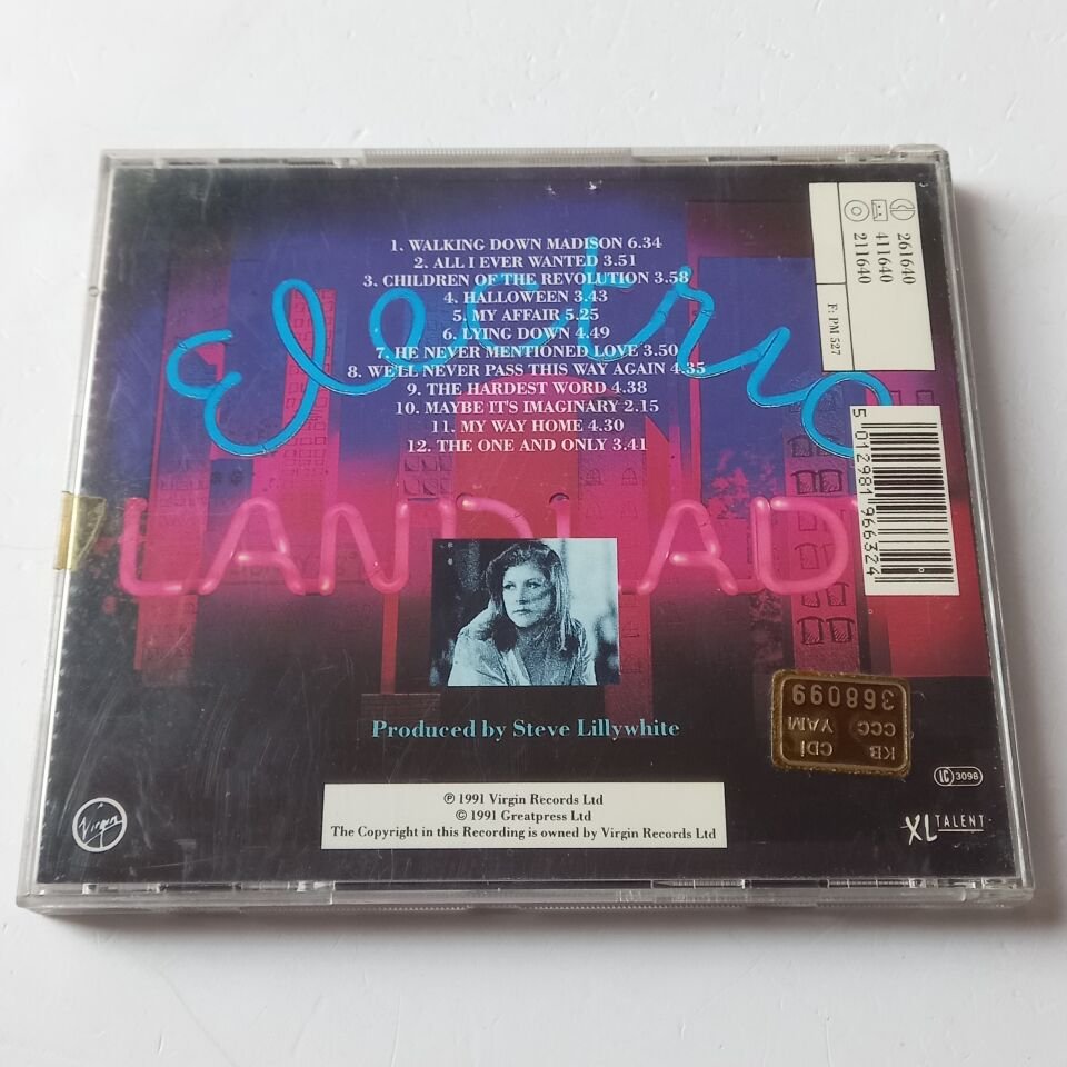 KIRSTY MACCOLL – ELECTRIC LANDLADY (1991) - CD 2.EL