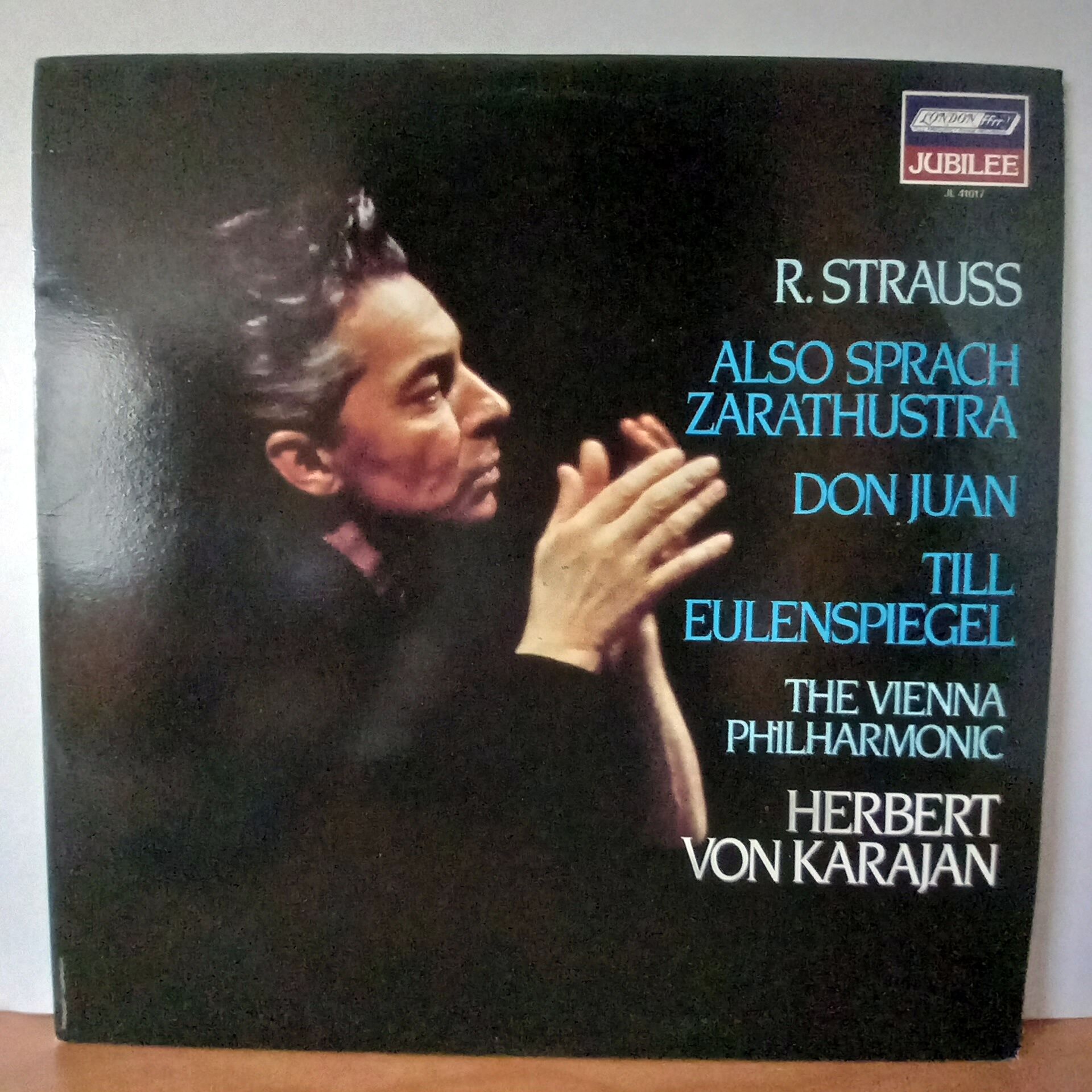 R. STRAUSS: ALSO SPRACH ZARATHUSTRA - DON JUAN - TILL EULENSPIEGEL / THE VIENNA PHILHARMONIC ORCHESTRA, HERBERT VON KARAJAN (1982) - LP 2.EL PLAK