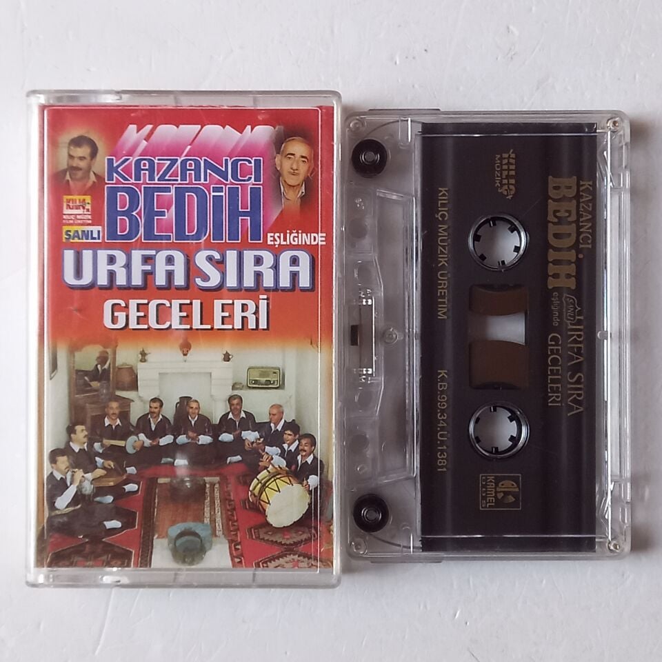KAZANCI BEDİH EŞLİĞİNDE ŞANLI URFA SIRA GECELERİ (1999) - KASET 2.EL