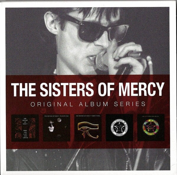 THE SISTERS OF MERCY – ORIGINAL ALBUM SERIES / FIRST AND LAST AND ALWAYS, FLOODLAND, VISION THING, SOME GIRLS WANDER BY MISTAKE, A SLIGHT CASE OF OVERBOMBING (1995) - 5CD BOX SET AMBALAJINDA SIFIR