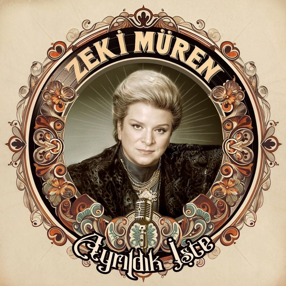 ZEKİ MÜREN - AYRILDIK İŞTE (1989) - LP 2025 BASIM SIFIR PLAK