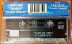 MANOWAR - KINGS OF METAL BALET CASSETTE MADE IN TURKEY ''NEW''