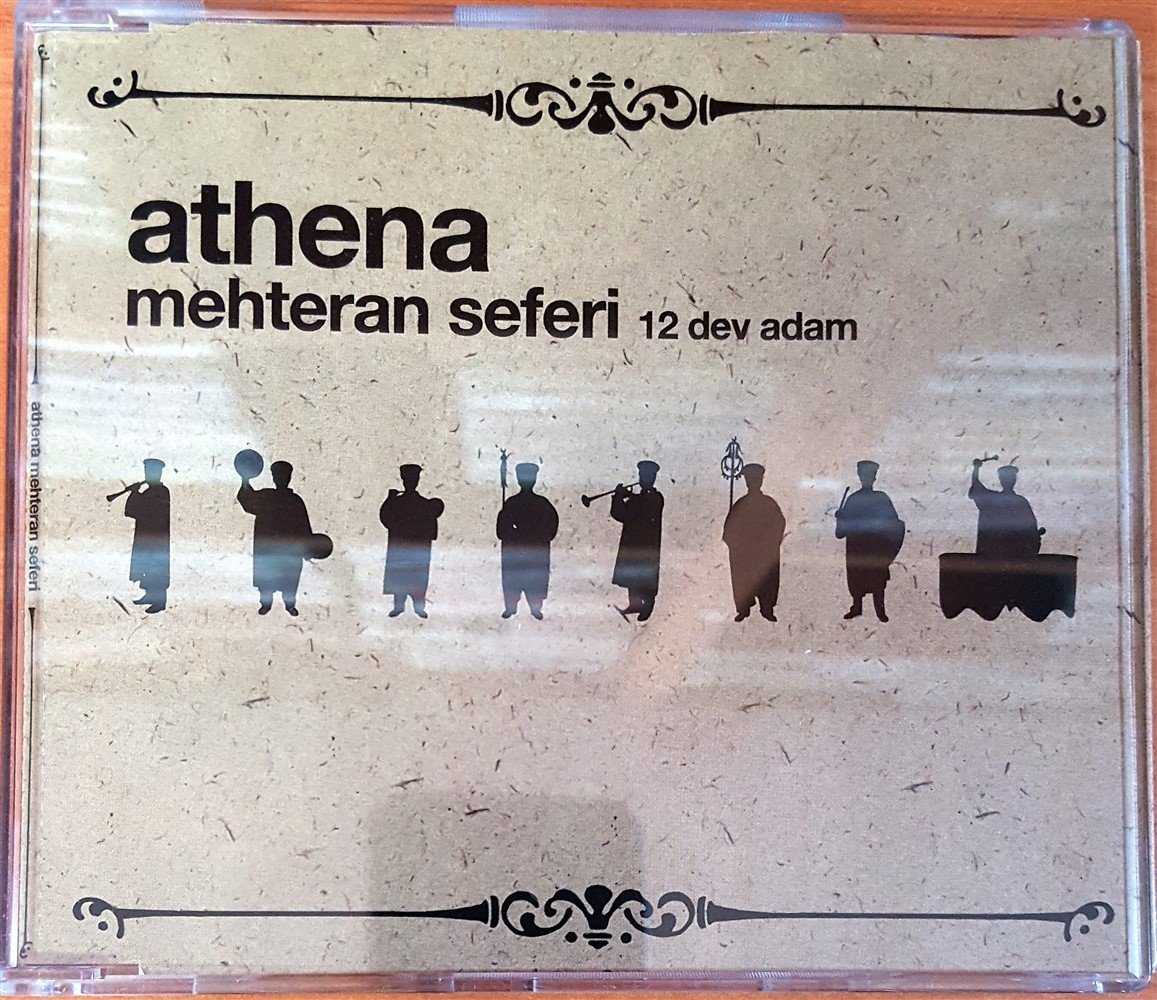 ATHENA - MEHTERAN SEFERİ / 12 DEV ADAM (2002) SINGLE CD 2.EL