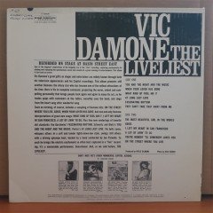 VIC DAMONE - THE LIVELIEST - LP 2.EL PLAK