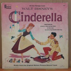 CINDERELLA (1963) - WALT DISNEY - LP PLAK 2.EL