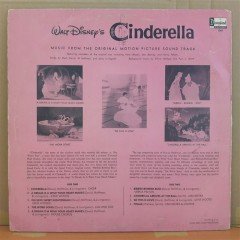 CINDERELLA (1963) - WALT DISNEY - LP PLAK 2.EL