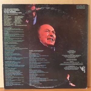WOODY HERMAN / THE NEW THUNDERING HERD - THE 40TH ANNIVERSARY, CARNEGIE HALL CONCERT (1977) - 2LP 2.EL PLAK