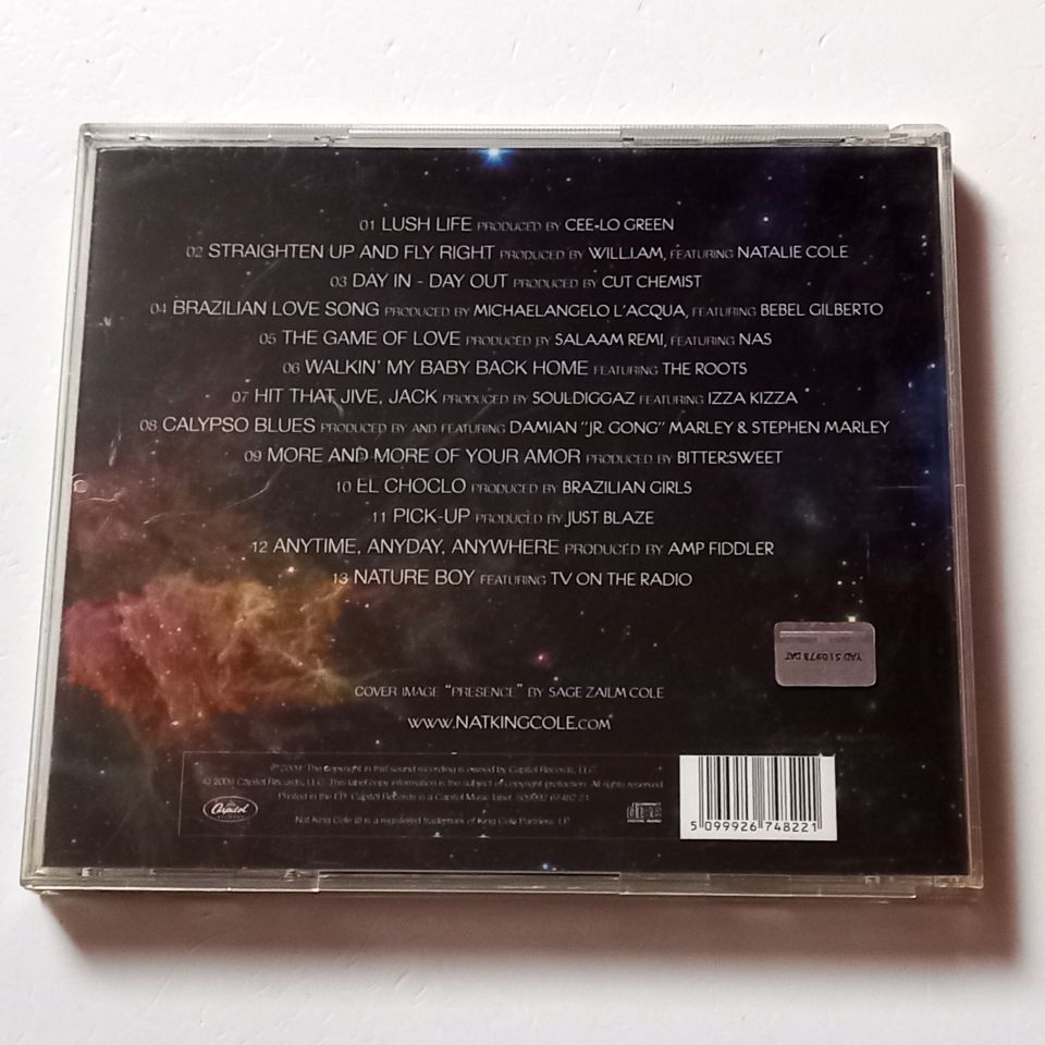 NAT KING COLE – RE:GENERATIONS (2009) - CD REMIX ALBUM 2.EL