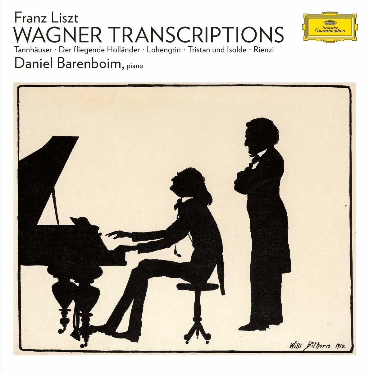 LISZT: WAGNER TRANSCRIPTIONS, DANIEL BARENBOIM (2017) - LP SIFIR PLAK