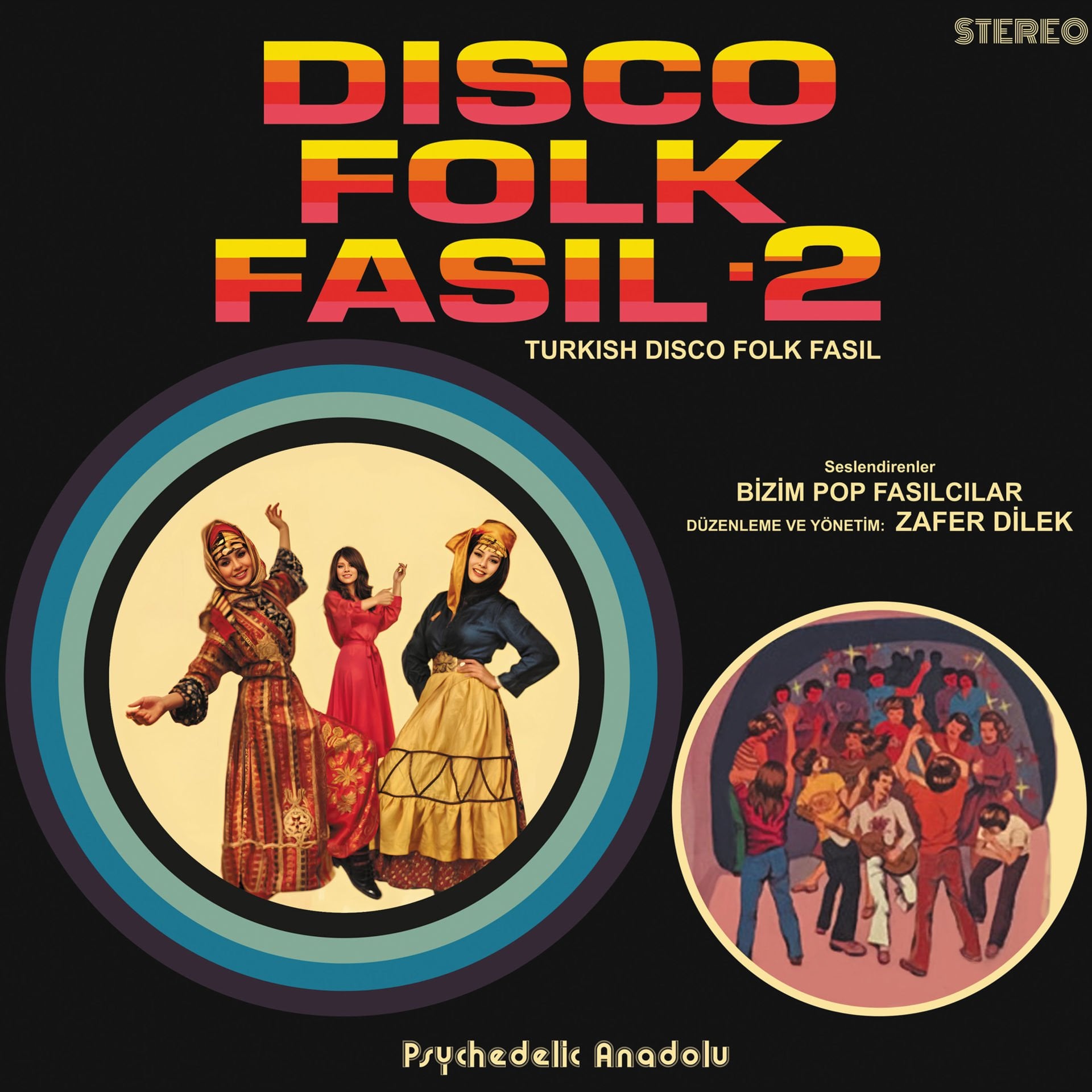 ZAFER DİLEK - DISCO FOLK FASIL 2 (1979) - LP 180GR 2025 EDITION PSYCHEDELIC ANATOLIAN SIFIR PLAK
