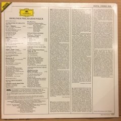 BERLIN PHILARHARMONIC CHAMBER ENSEMBLES WORKS FOR 12 CELLOS, BLUE DANUBE, SABRE DANCE 1983 2.EL PLAK