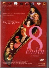 8 KADIN - 8 FEMMES - FANNY ARDANT - CATHERINE DENEUVE - ISABELLE HUPPERT - VIRGINIE LEDOYEN - FRANÇOIS OZON - DVD 2.EL