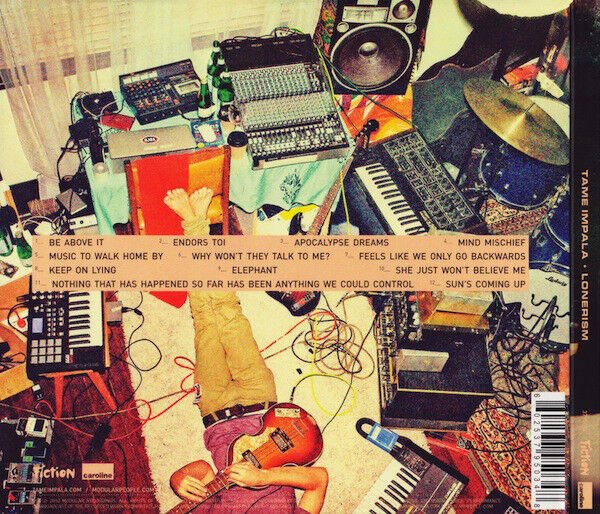 TAME IMPALA - LONERISM (2012) - CD DIGIPACK AMBALAJINDA SIFIR