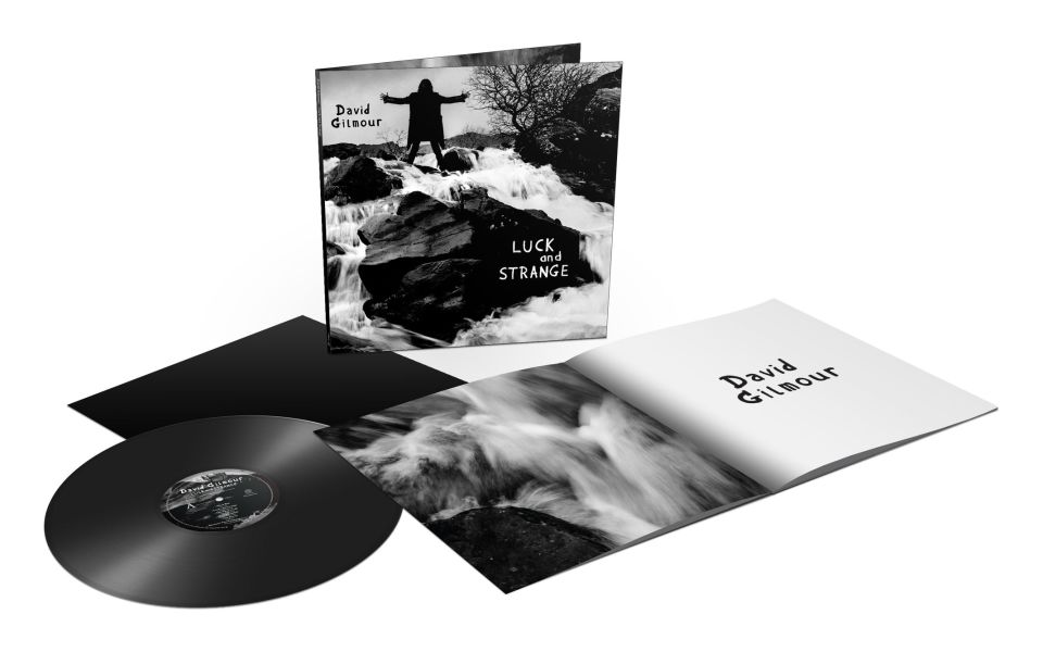 DAVID GILMOUR - LUCK AND STRANGE (2024) - LP BLACK VINYL SIFIR PLAK